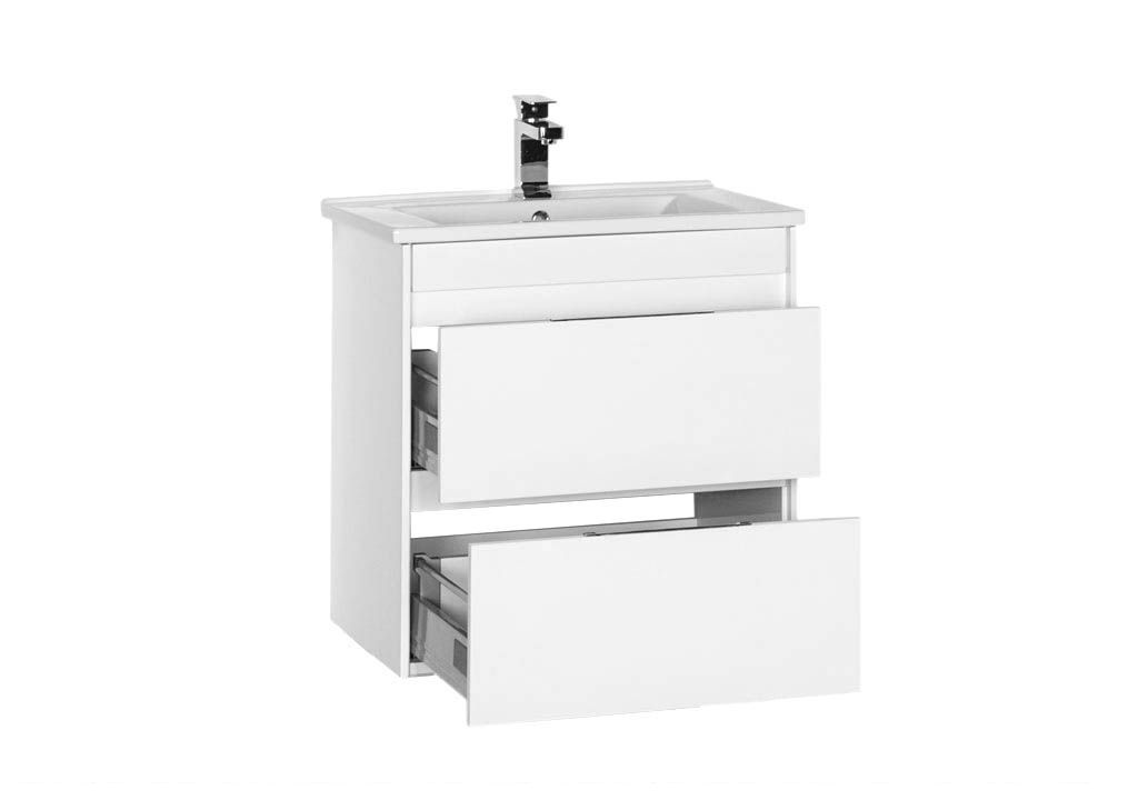 Тумба под раковину Aquanet Тулон 65 белый sun-id-270672 - Вид №1