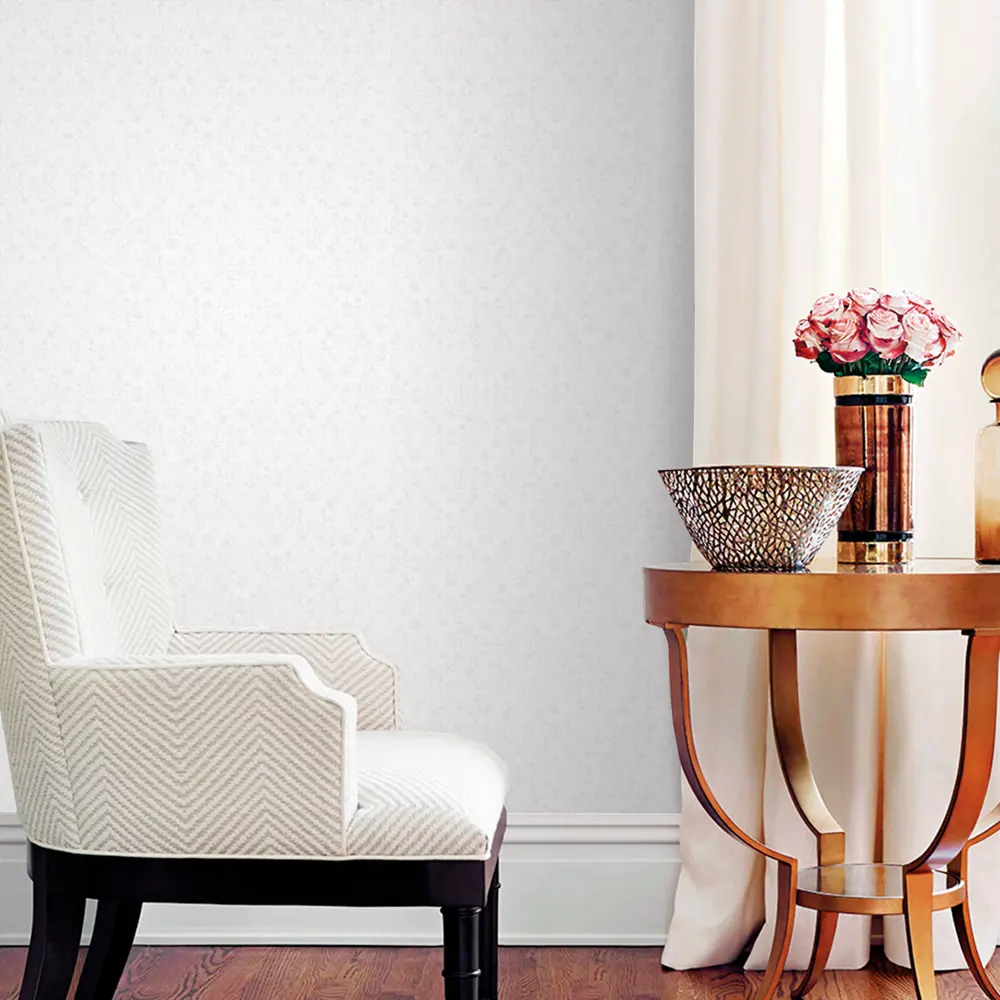 Обои флизелиновые Erismann Lucia белые 1.06 м ЭР60367-02 STLM-2170175 - Вид №2