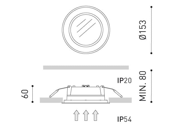 Алюминиевый светодиодный светильник Arkoslight ARCH-00134639 - Вид №3