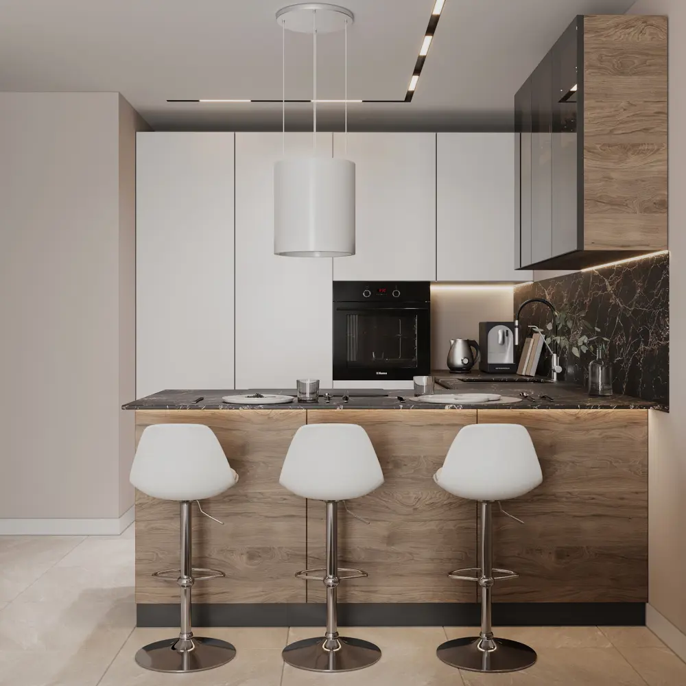 Фальшпанель Delinia ID «София» для кухонного шкафа белая матовая 82010134 STLM-0863907 - Вид №10