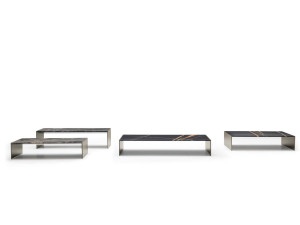 Низкий мраморный журнальный столик