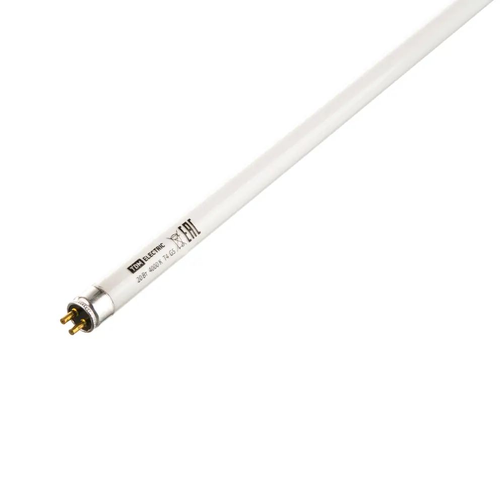 Лампа люминесцентная TDM T4 565 мм 20 Вт свет дневной TDM ELECTRIC STLM-2144807 - Вид №1
