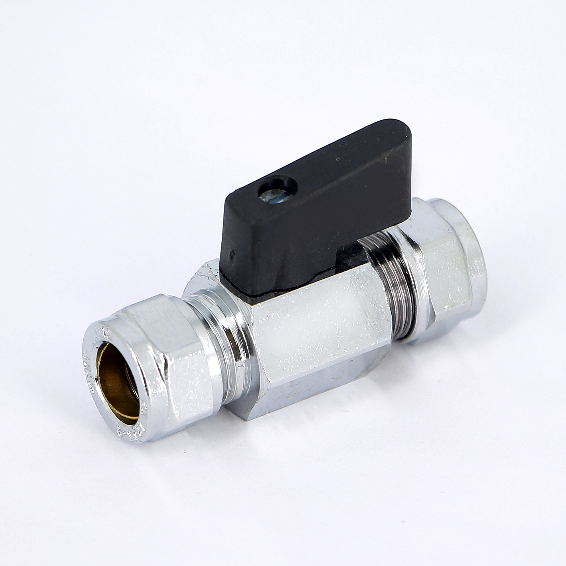 Кран мини обжим флажок TIEMME 12x12 2900005 - Вид №3