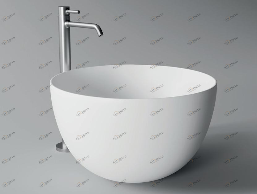 32180101,32160101 Накладная раковина на столешницу  овальная Alice Ceramica UNICA