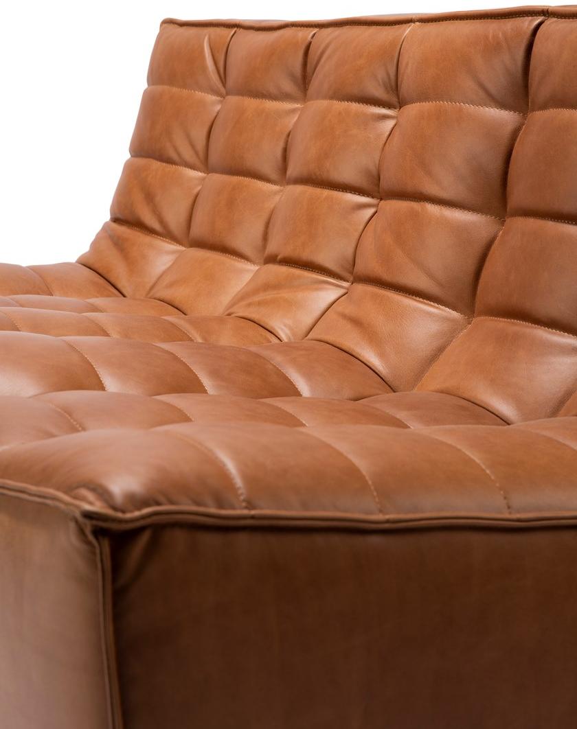 Ethnicraft 2-х местный кожаный диван N701 20083 - Вид №5