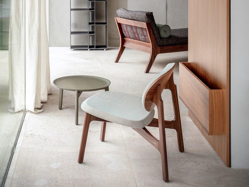 ZEITRAUM Низкий круглый деревянный журнальный столик sun-id-1357035 - Вид №2