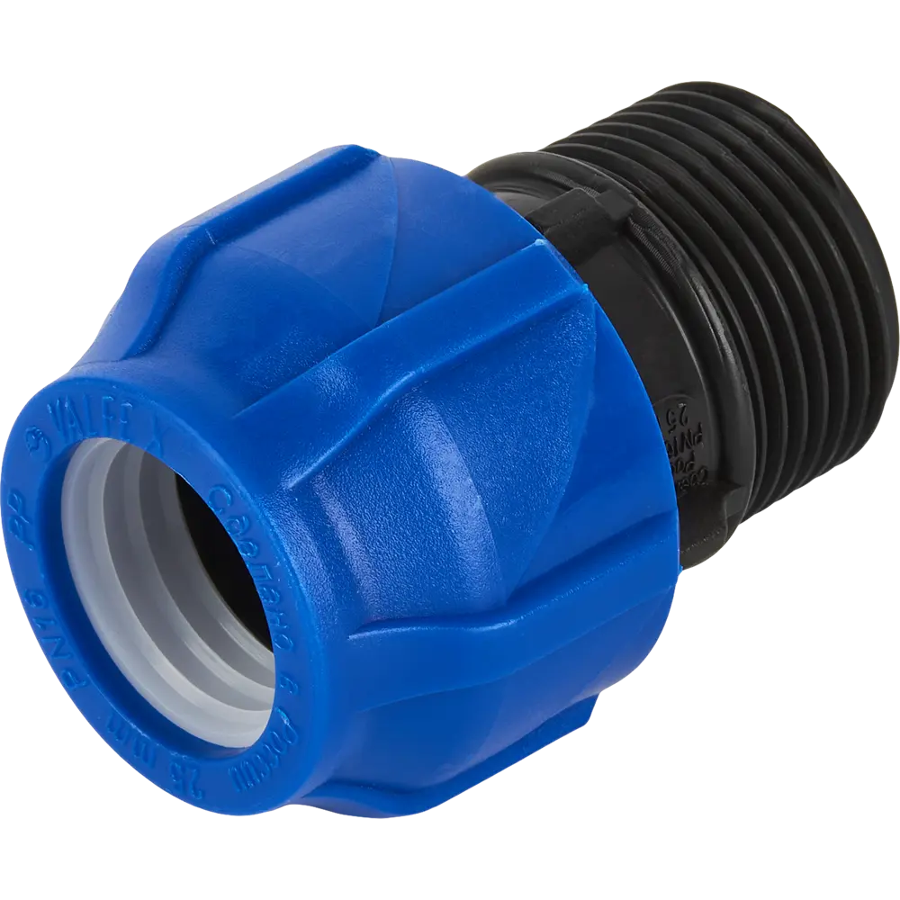 Муфта комбинированная ПНД Valfex 1"x25 мм НР 121001125100 STLM-2053169