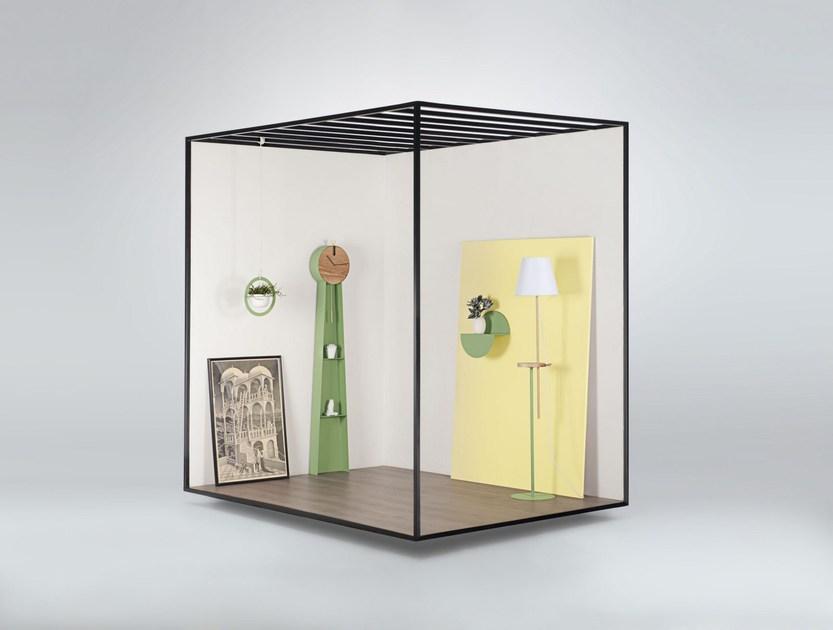 FORMAE Часы с маятником из стали, ясеня и латуни Estensioni sun-id-1476873 - Вид №7