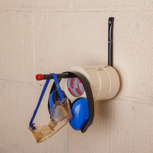 Гаражный кронштейн , Универсальный, 343x198x16 мм, черный LJPS0115 Public Steel Россия