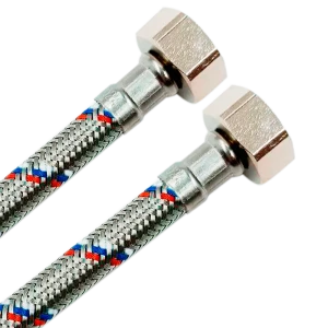 Гибкая подводка РОСТЕРМ для водоснабжения 1/2" 60 см 89409380