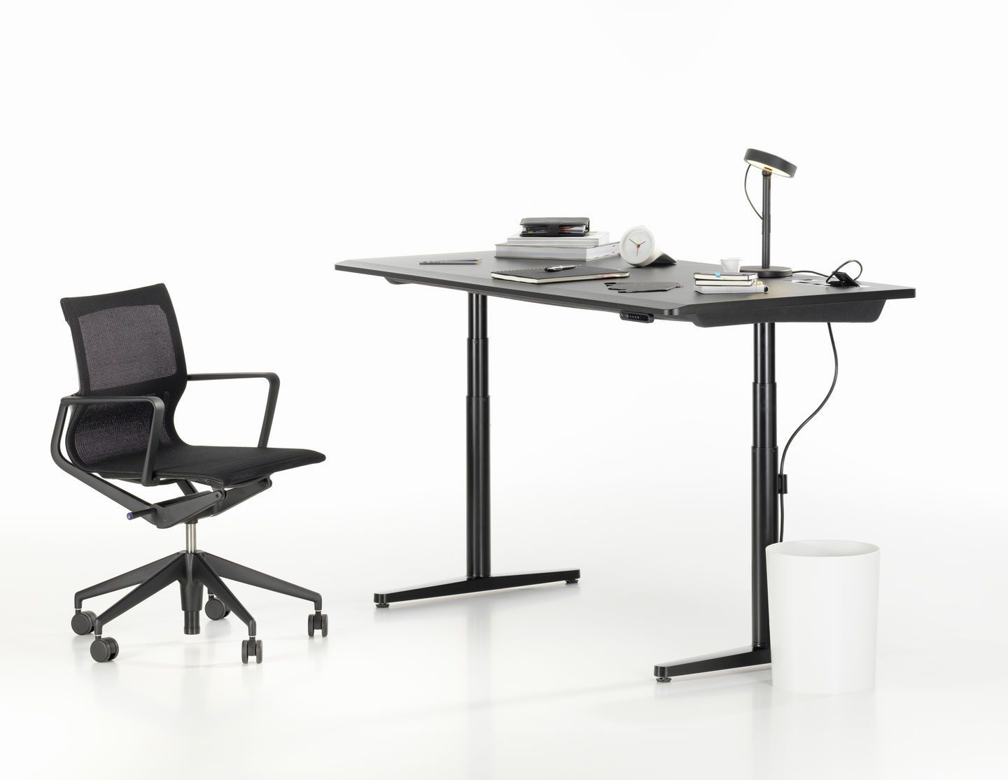 Регулируемый по высоте стол с электрическим движением VITRA Tyde 2 ARCH-00045440 - Вид №6