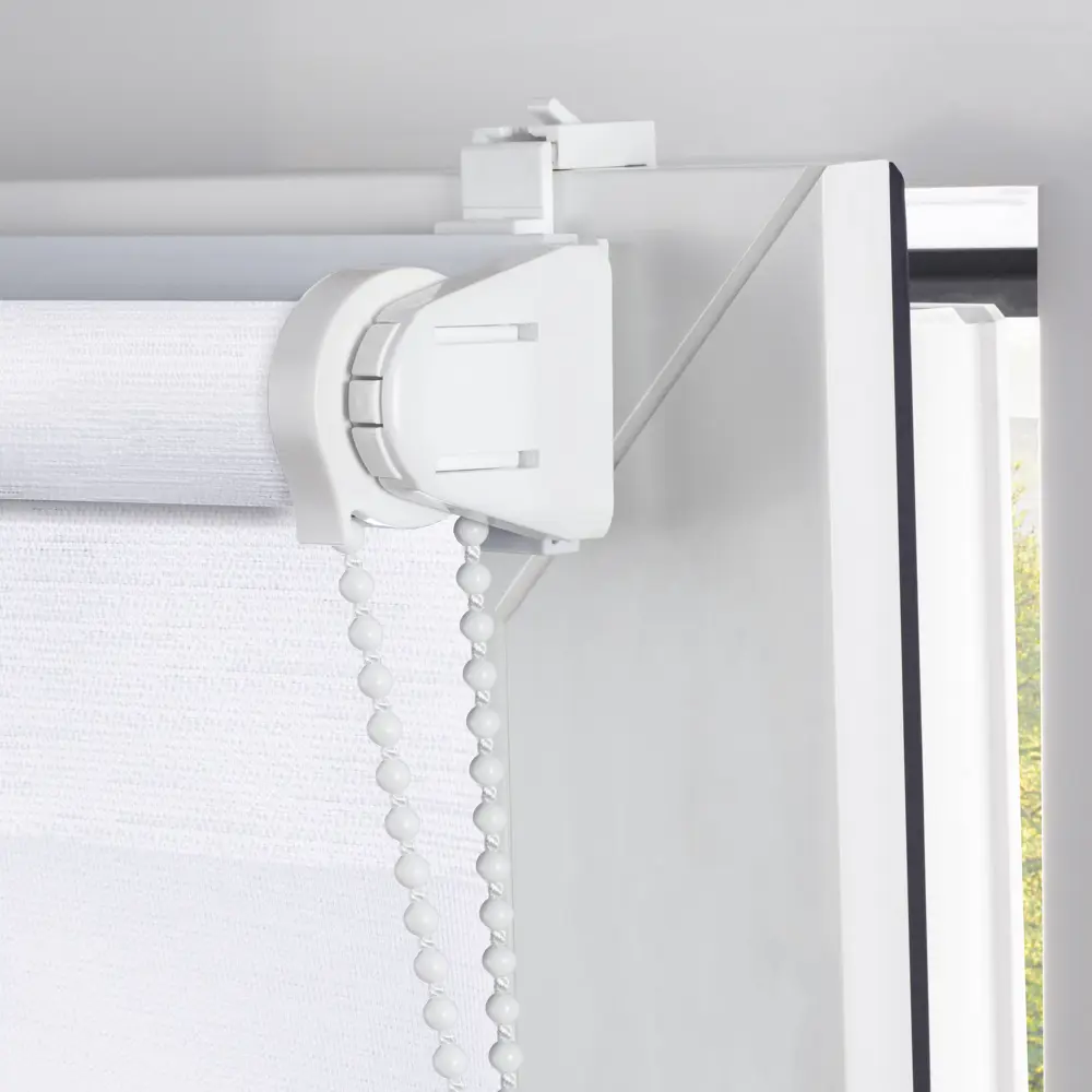 Рулонная штора день-ночь MIAMOZA Москва 60×160 см белая 89411427 STLM-1576563 - Вид №3