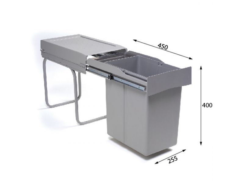 Система сортировки мусора ALBIO 20 1X21 L+0,5 L Alveus 1090334 - Вид №1