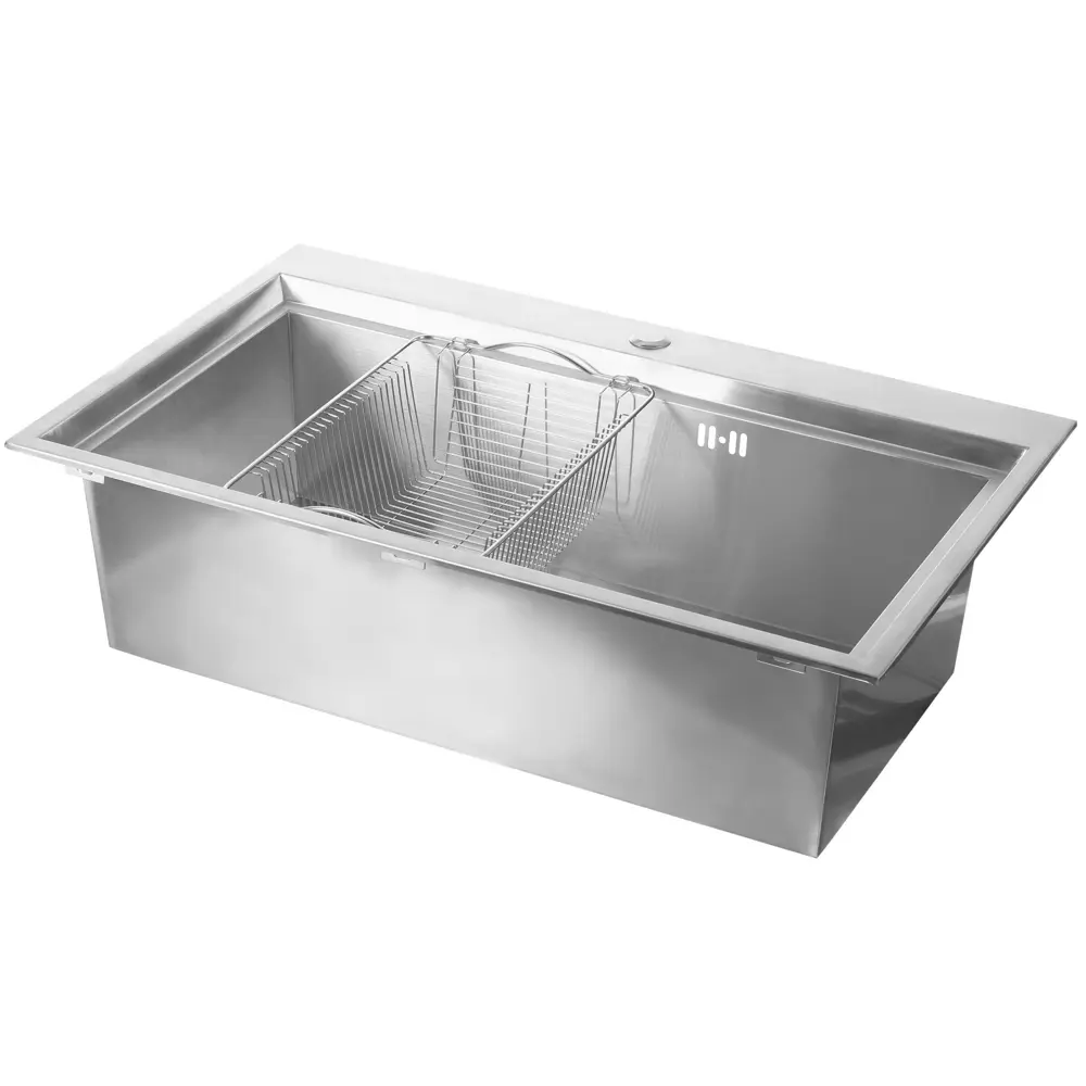 Мойка врезная Handmade Maidsinks прямоугольная 78x48 см глубина 20 см нержавеющая сталь цвет серебристый 82013133 STLM-2095517  - Вид №4