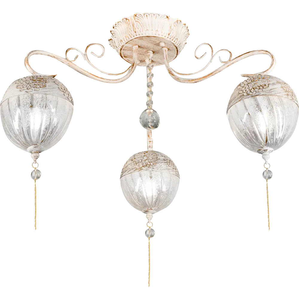 Люстра «Grace» 655/3PL 3хЕ14х40 Вт цвет белый/золотой Escada STLM-2060600