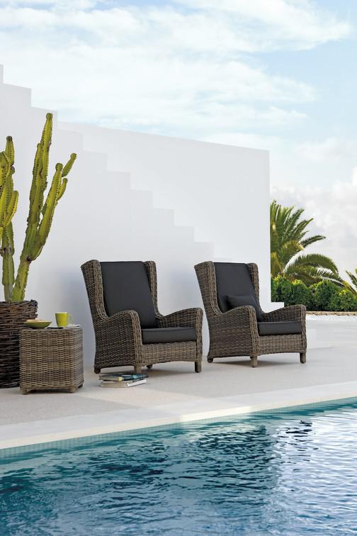 MNST1272 Шнур для стула 8мм старый серый Manutti San Diego - Вид №1