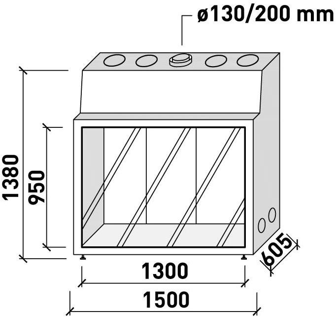 Metalfire Закрытый газовый камин Avenue sun-id-1412873 - Вид №10
