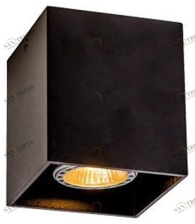 Terzo Light Квадратный алюминиевый потолочный светильник  V4144100/v4144101 