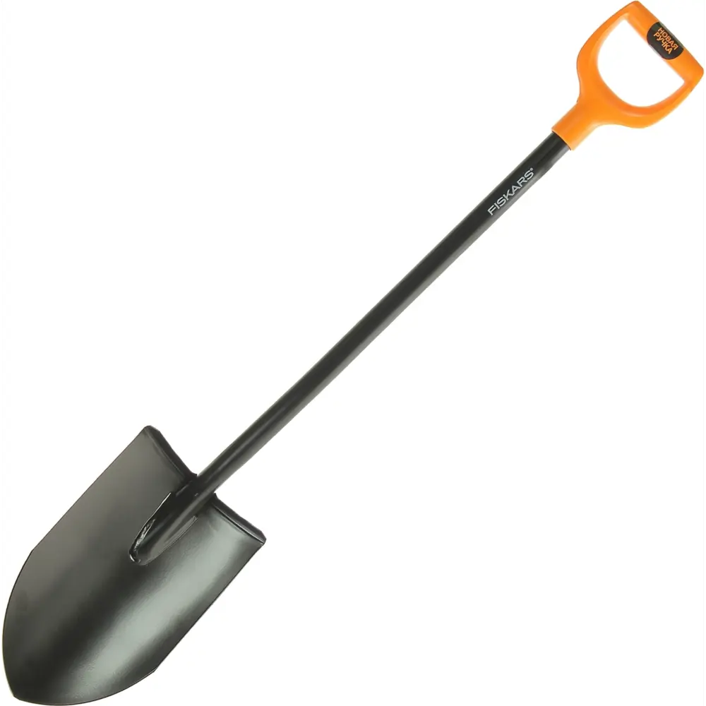 Лопата для земляных работ Fiskars SolidTM, 112 см сталь, с черенком STLM-2059922
