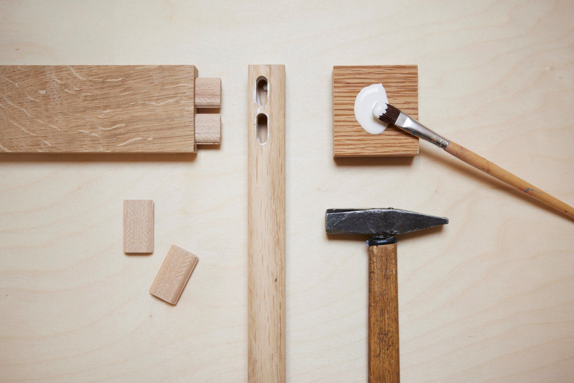 Штабелируемый стул из дуба с открытой спинкой Form & Refine Blueprint ARCH-00105045 - Вид №13