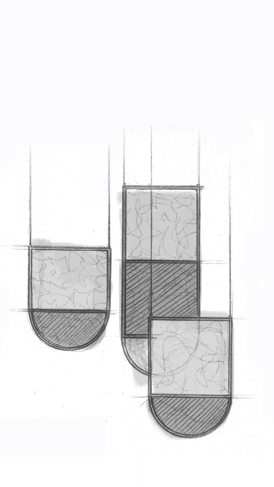 Стеклянный подвесной светильник BROKIS Геометрическая ARCH-00024113 - Вид №62