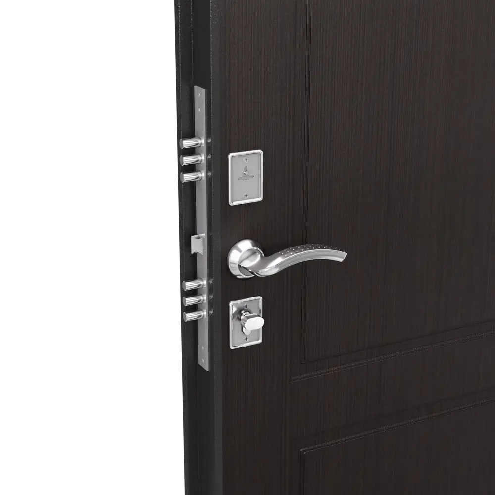 Дверь металлическая Стеф, 960 мм, левая, цвет орех тёмный TOREX STLM-2092573 - Вид №2