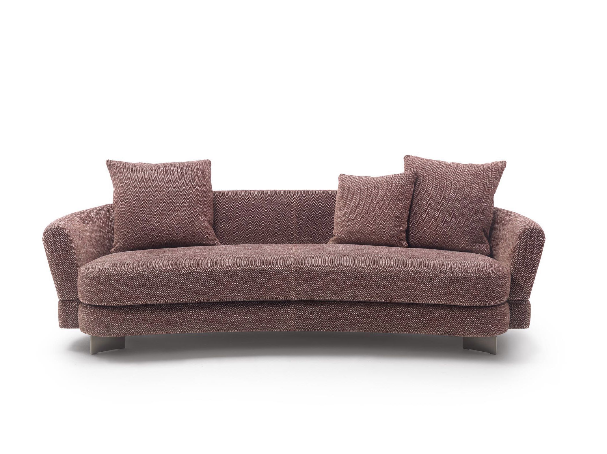 3-местный изогнутый тканевый диван Marelli JEFF ARCH-00012889 - Вид №1