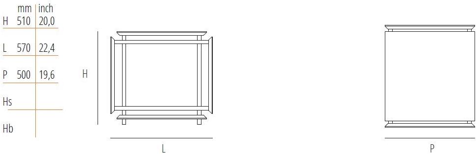 Wiener GTV Design Прямоугольный журнальный столик с вещевым ящиком sun-id-1498944 - Вид №8