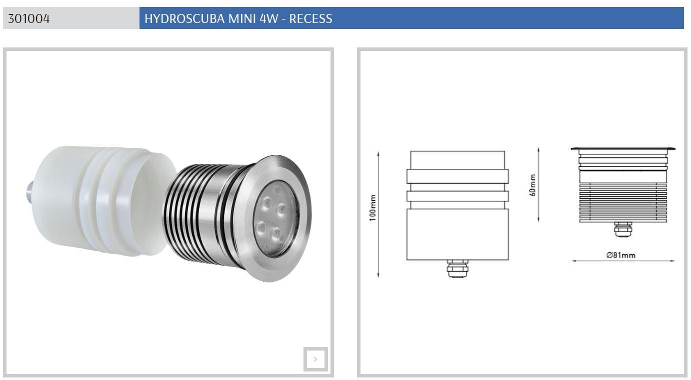 PUK Светодиодная иммерсионная лампа из нержавеющей стали sun-id-1402853 - Вид №19