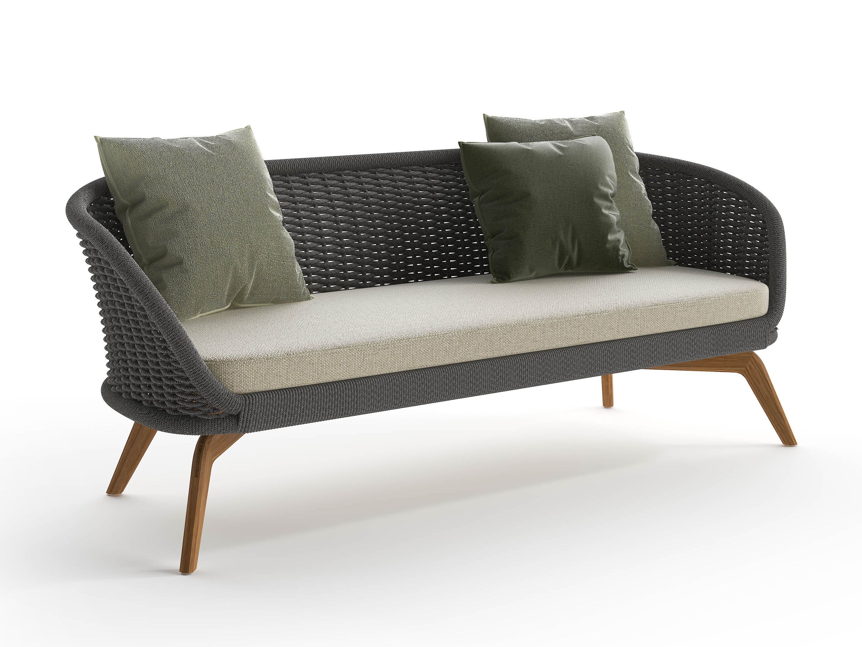 2-местный акриловый тканевый садовый диван Atmosphera Ludo ARCH-00047829 - Вид №9