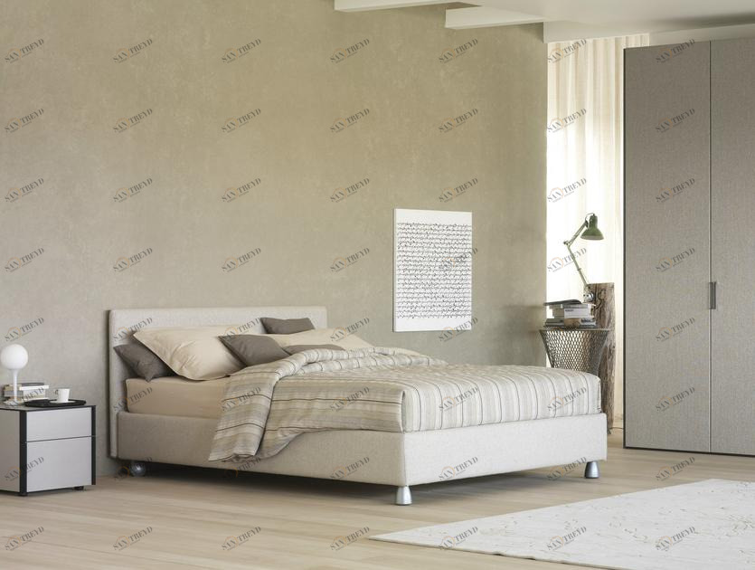 Flou Кровать двуспальная на колесиках Notturno sun-id-1425250