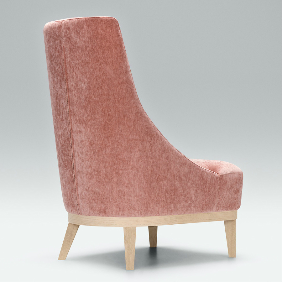 Кресло Donna, розовое Sits S1749 - Вид №2