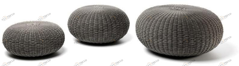 Talenti Садовый пуф из круглой веревки Jackie Acpufp / fm / fg