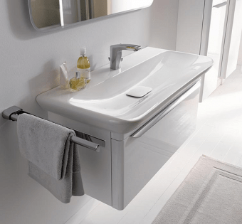 125460000 Подвесная раковина настенная прямоугольная Keramag  - Вид №1