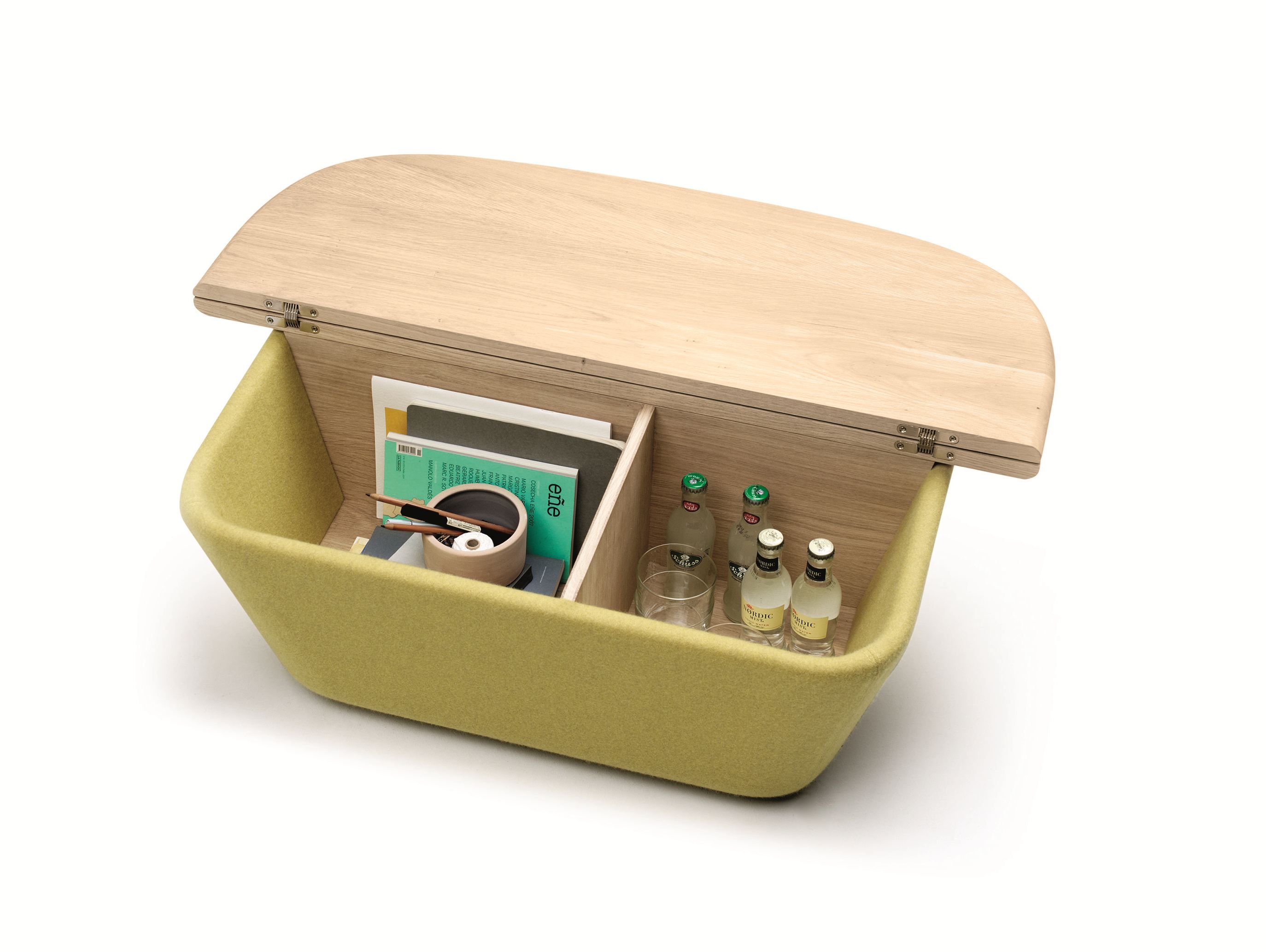 Журнальный столик из дуба с журнальной стойкой ALKI Lasai ARCH-00150325