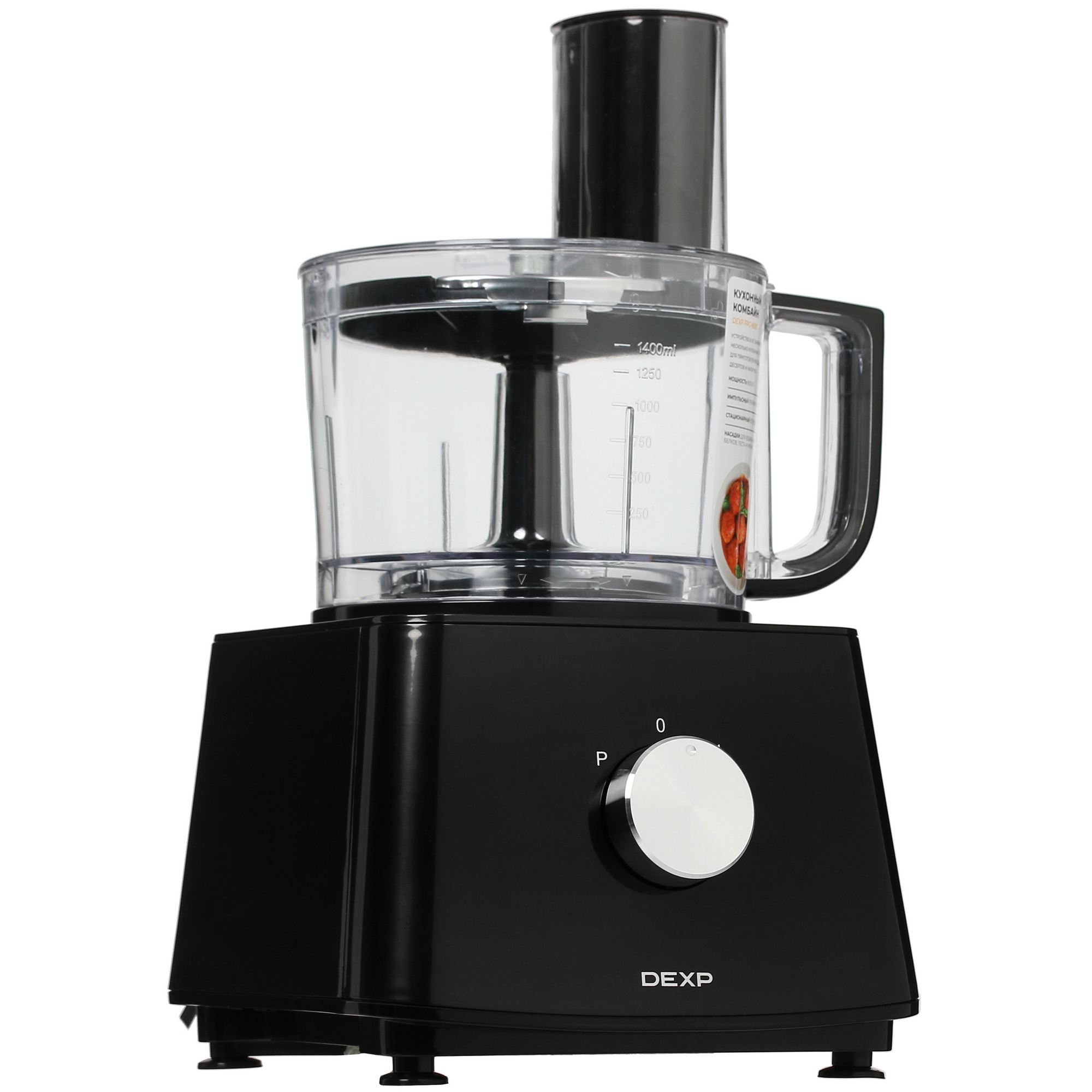 5405308 Кухонный комбайн DEXP FPC-800T черный STDN-0150879 - Вид №1