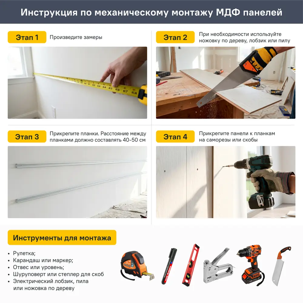 Панель МДФ винтажная 2440x1220x6 мм 2.98 м² 89397669 STLM-2172732 Santreyd  - Вид №10