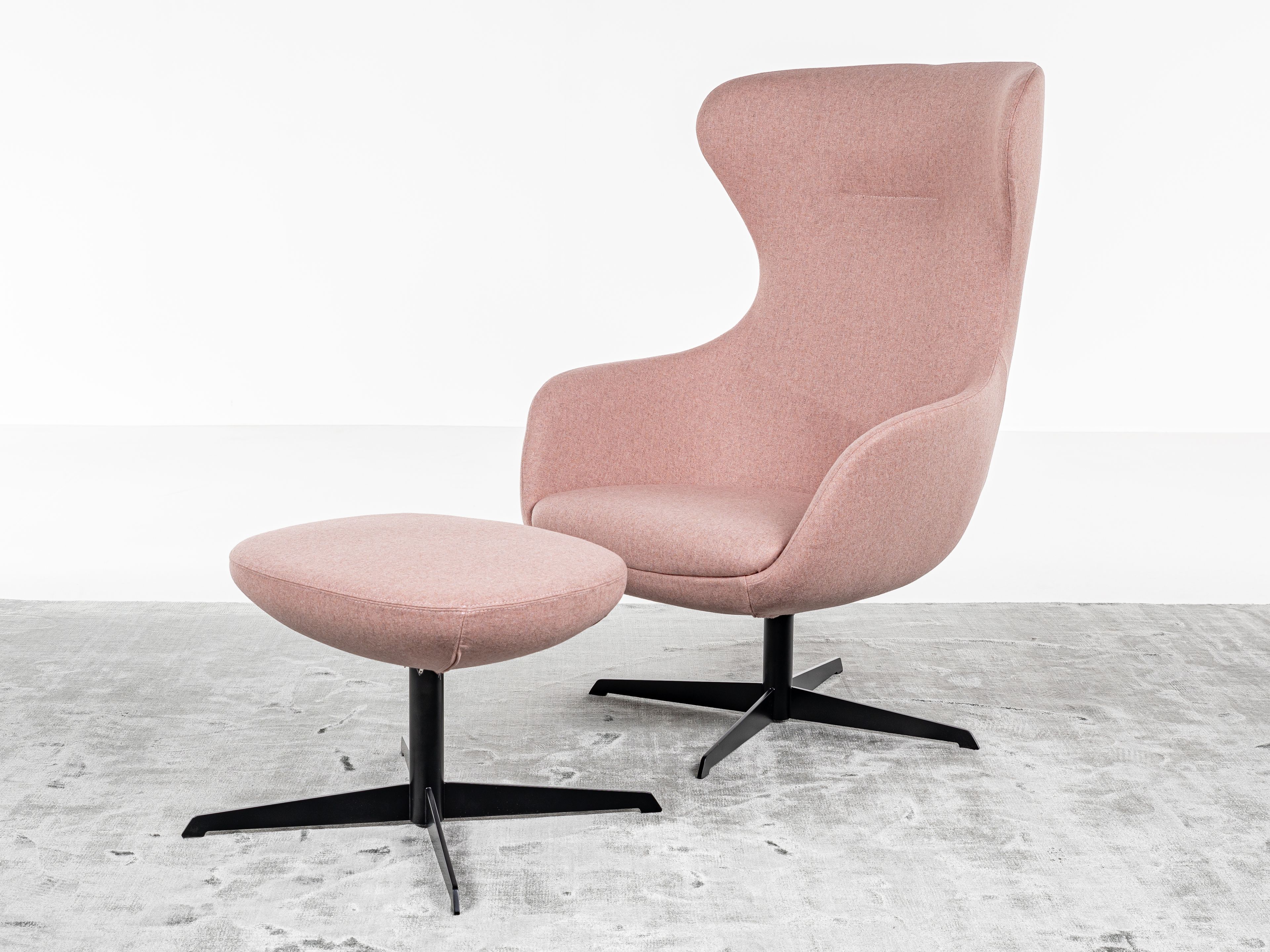 Тканевое вращающееся кресло с подлокотниками BuzziSpace BuzziQ ARCH-00105454 - Вид №3