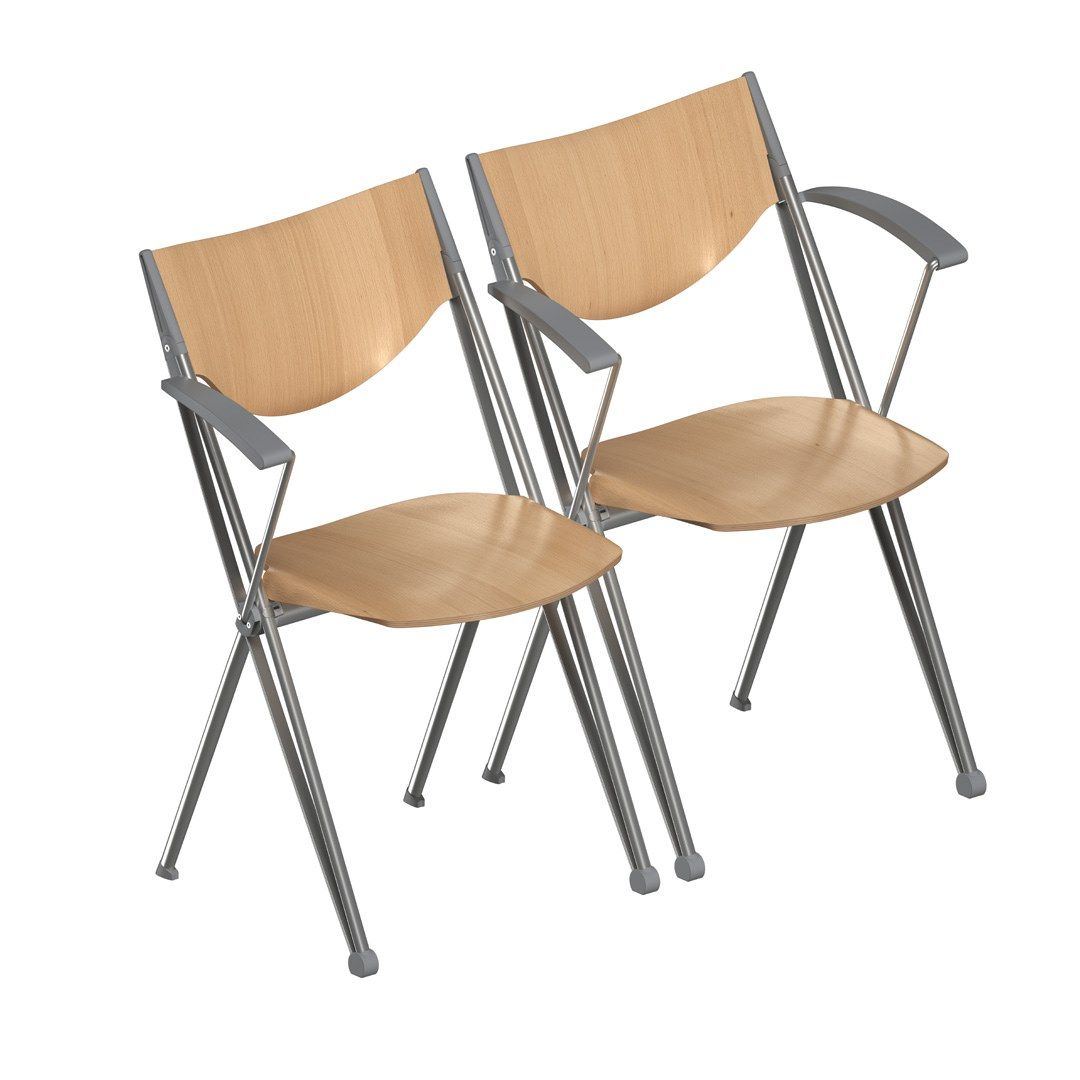 Складной стул для зала ожидания LAMM Conpass ARCH-00038319 - Вид №15