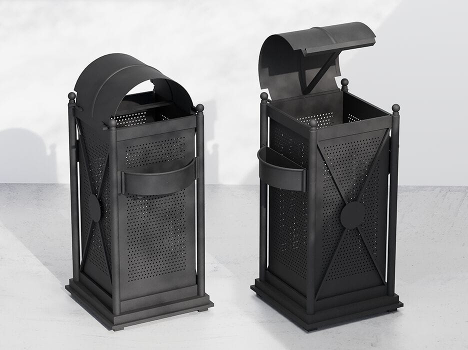 Корзина с открывающейся крышкой DIMCAR ARCH-00076232 - Вид №1