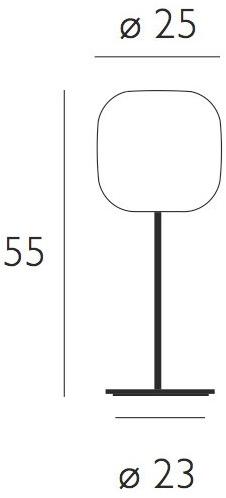 millelumen Настольная лампа из алюминия и стекла Murea sun-id-1437521 - Вид №1