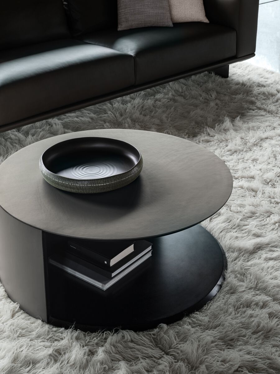 Деревянный низкий круглый журнальный столик i 4 Mariani Papier ARCH-00053275 - Вид №1