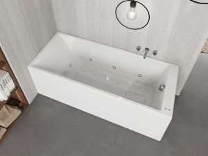Прямоугольная ванна с гидромассажем