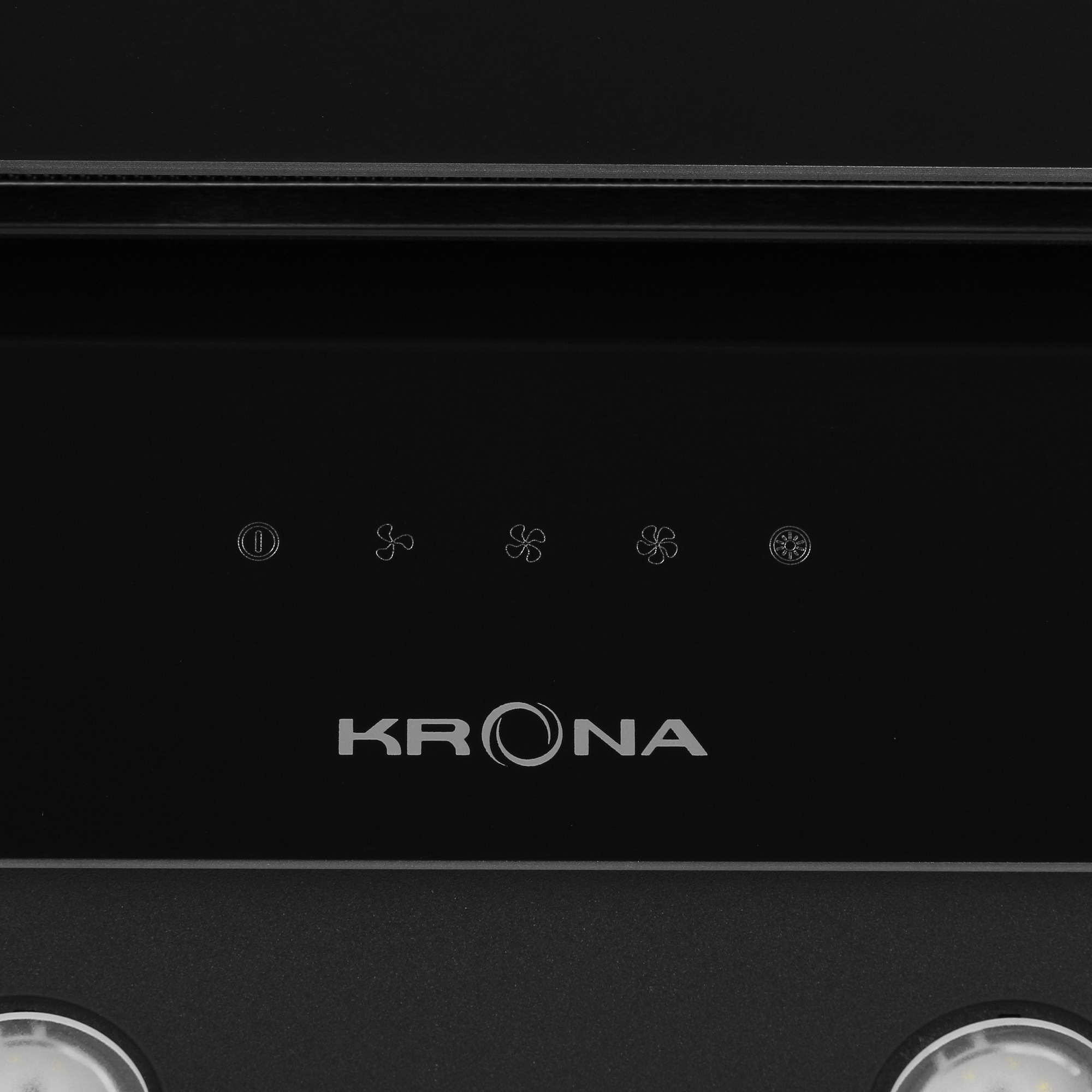 5304625 Вытяжка наклонная KRONA AURORA 600 black S черный/черный STDN-0032500 - Вид №5