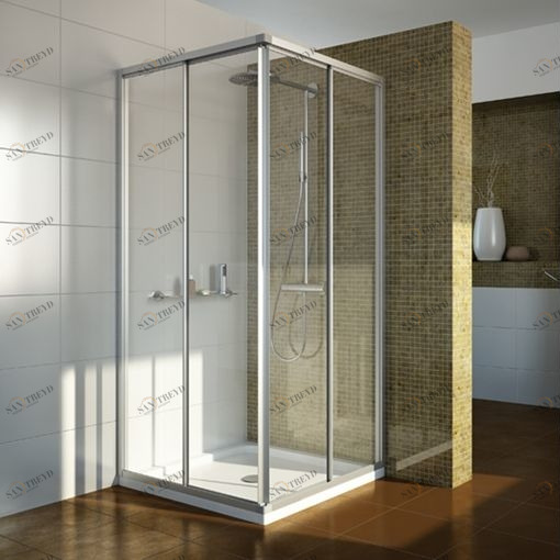 Душевая кабина 75x75 GK-422 стекло прозрачное GUTEWETTER PRACTIC SQUARE 75X75GK422