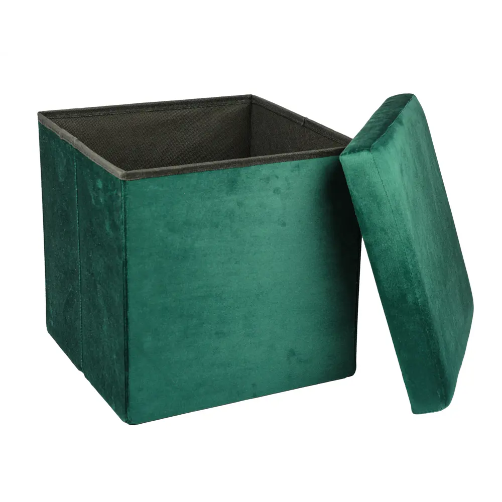 DREAM RIVER Складной пуф темно-зеленый для гостиной 89412746 STLM-1566798 - Вид №2