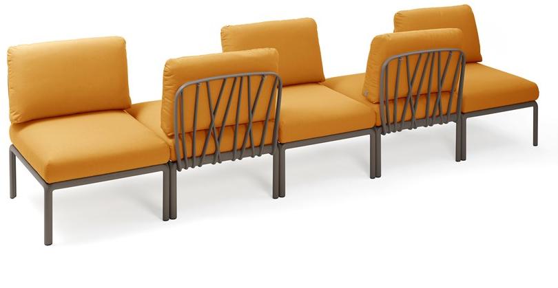 Nardi Модульная система сидений из ткани и полипропилена Komodo 370 - Вид №2