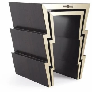 ETRO Home Interiors Прямоугольный журнальный столик из эвкалипта Ziggy