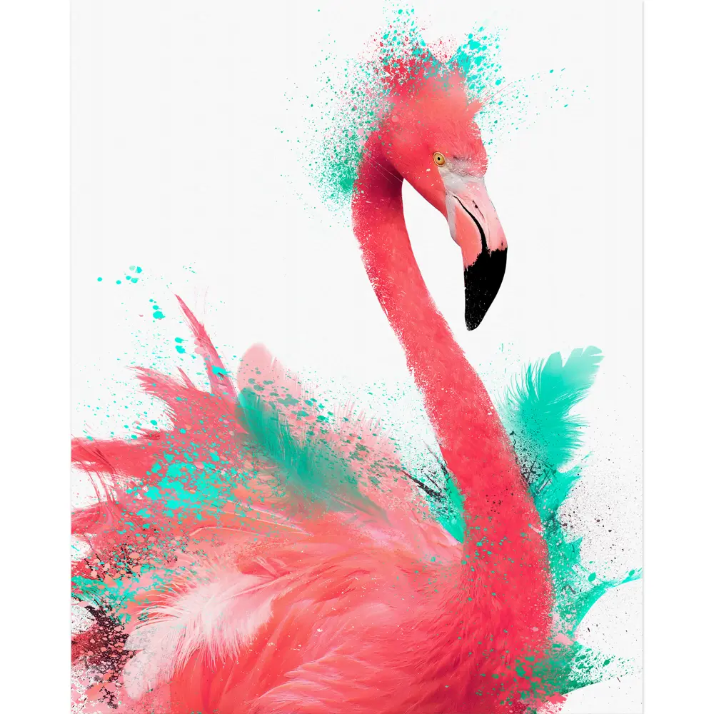 Картина на холсте Розовый фламинго 40х50 см Santreyd STLM-2086779