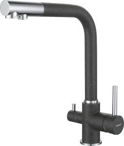 Кухонный смеситель 3611 графит GranFest